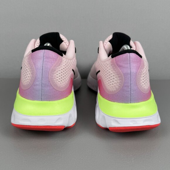 Nike Renew Run Shoes Women 8 Pink Foam/Physic Blue/Laser Crimson/Black CW5637600 - Picture 4 of 9
